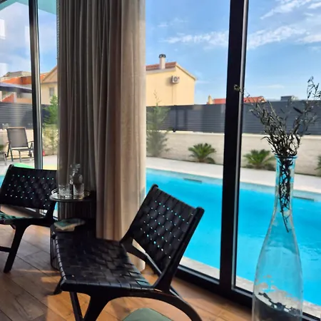 Villa New Restart Vrsi-mulo With Heated Pool And Sea View *