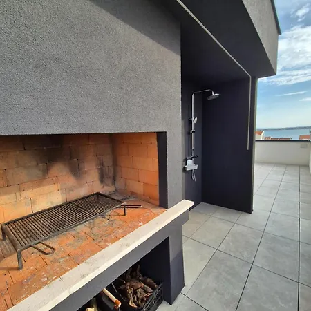 New Restart Vrsi-mulo With Heated Pool And Sea View Vrsi