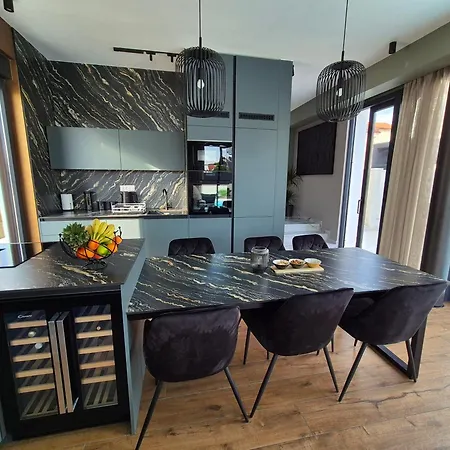 New Restart Vrsi-mulo With Heated Pool And Sea View Villa