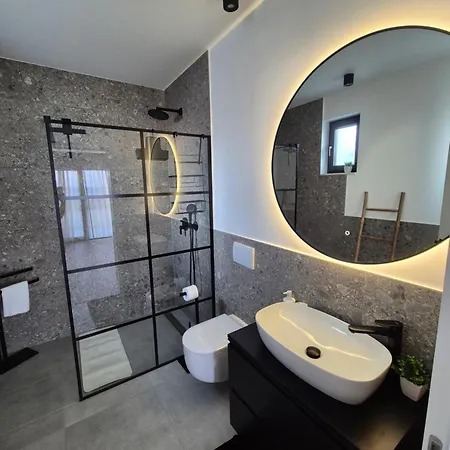 New Restart Vrsi-mulo With Heated Pool And Sea View Villa