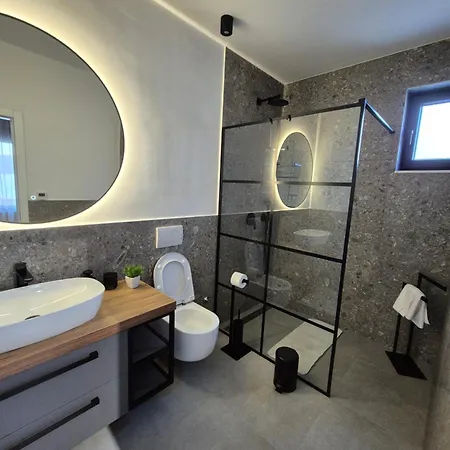 New Restart Vrsi-mulo With Heated Pool And Sea View Villa Vrsi