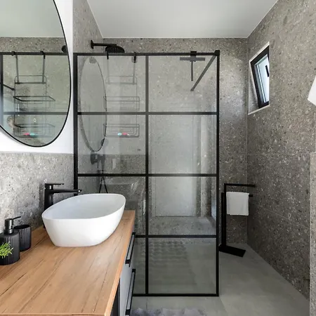 New Restart Vrsi-mulo With Heated Pool And Sea View Villa