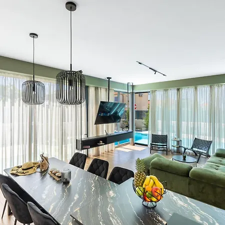 Villa New Restart Vrsi-mulo With Heated Pool And Sea View Vrsi