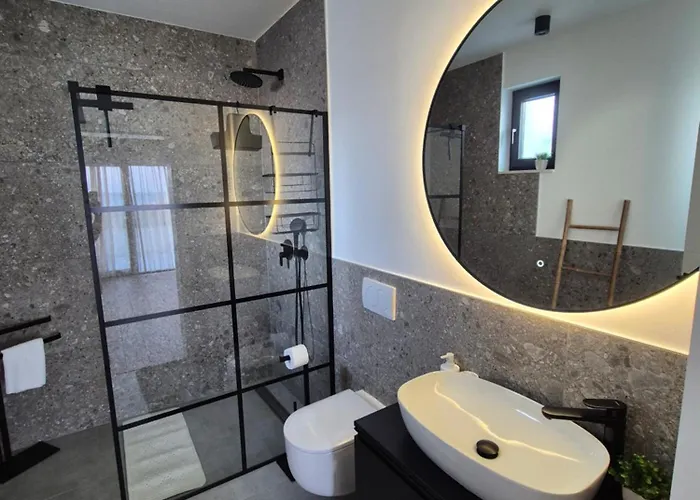 New Restart Vrsi-mulo With Heated Pool And Sea View Willa