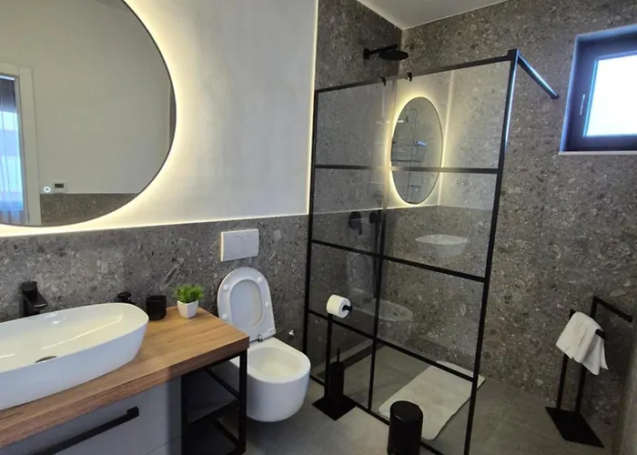 New Restart Vrsi-mulo With Heated Pool And Sea View Villa Vrsi