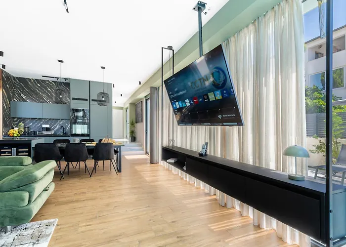 Willa New Restart Vrsi-mulo With Heated Pool And Sea View *