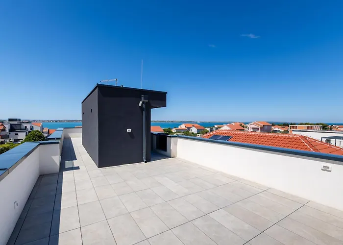 New Restart Vrsi-mulo With Heated Pool And Sea View Willa Vrsi