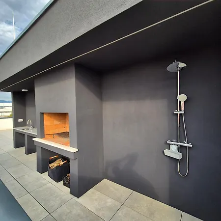 Willa Restart Vrsi-mulo With Heated Pool,sea View And Jacuzzi