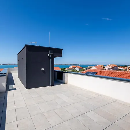 New Restart Vrsi-mulo With Heated Pool And Sea View Villa Vrsi