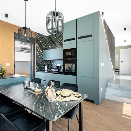 New Restart Vrsi-mulo With Heated Pool And Sea View Villa *