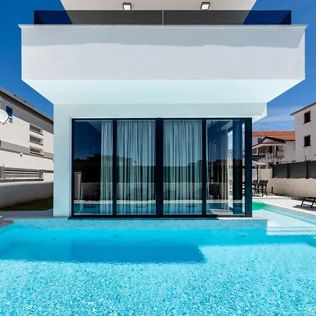 Villa New Restart Vrsi-mulo With Heated Pool And Sea View *