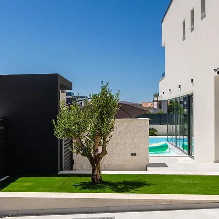 New Restart Vrsi-mulo With Heated Pool And Sea View Villa *