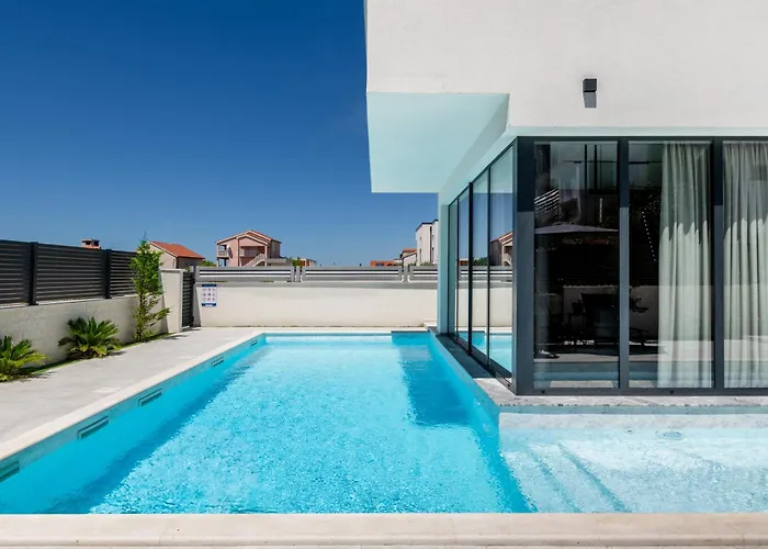 Villa New Restart Vrsi-mulo With Heated Pool And Sea View *